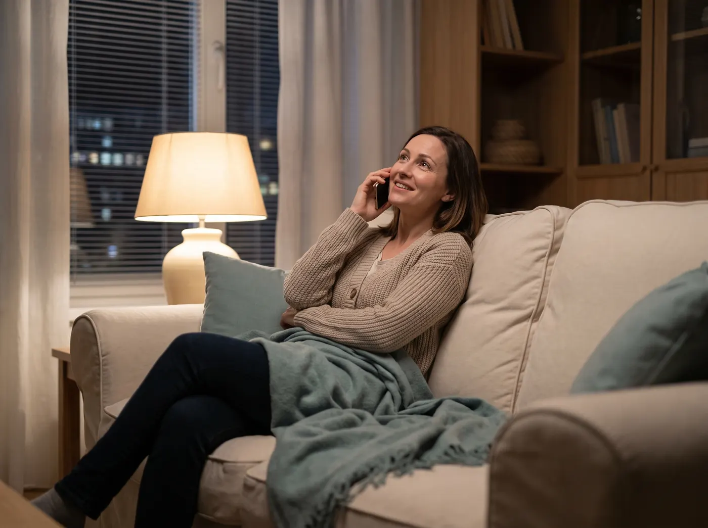 A patient calling a practice from home late in the evening